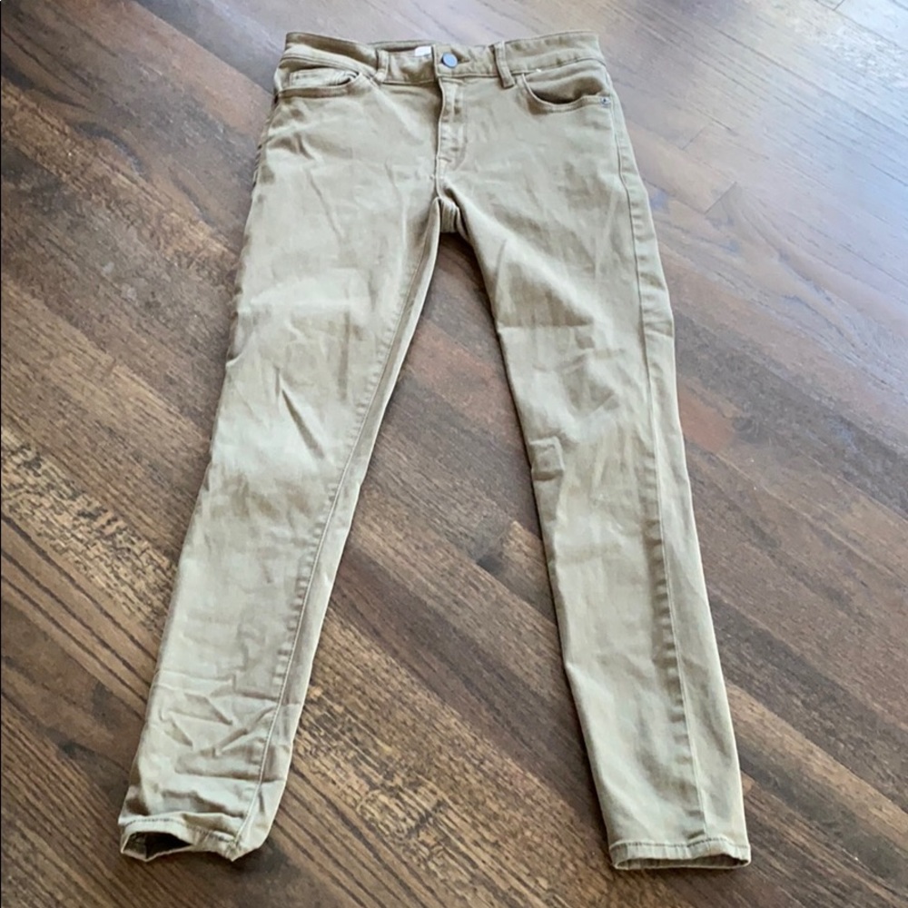 DL1961 Margaux ankle skinny Green Jeans 26